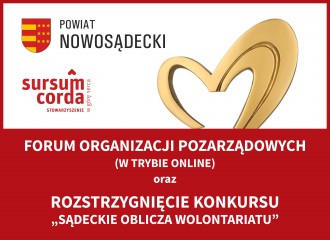Obrazek: XIV Powiatowe Forum Organizacji Pozarządowych (online)